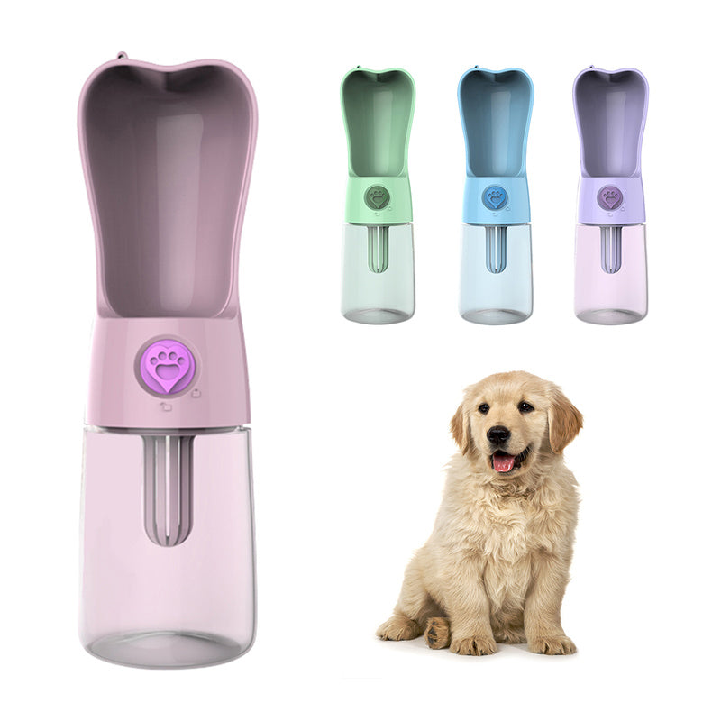 Portable Pet Water Bottle for Walks and Trips