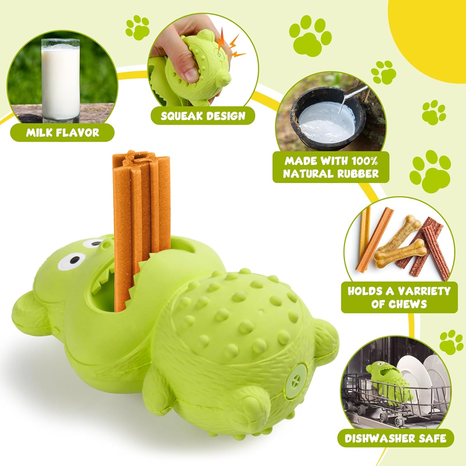 Indestructible Dog Toy for Aggressive Chewers
