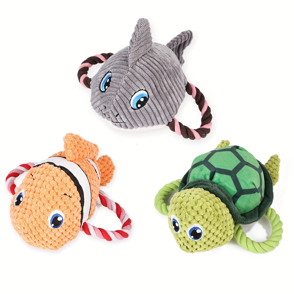 Stuffed Sea Creature Toys for Dogs