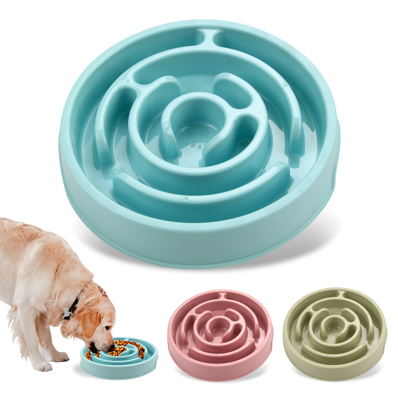 Silicone Slow Feeder Bowl – Healthy Eating for Dogs