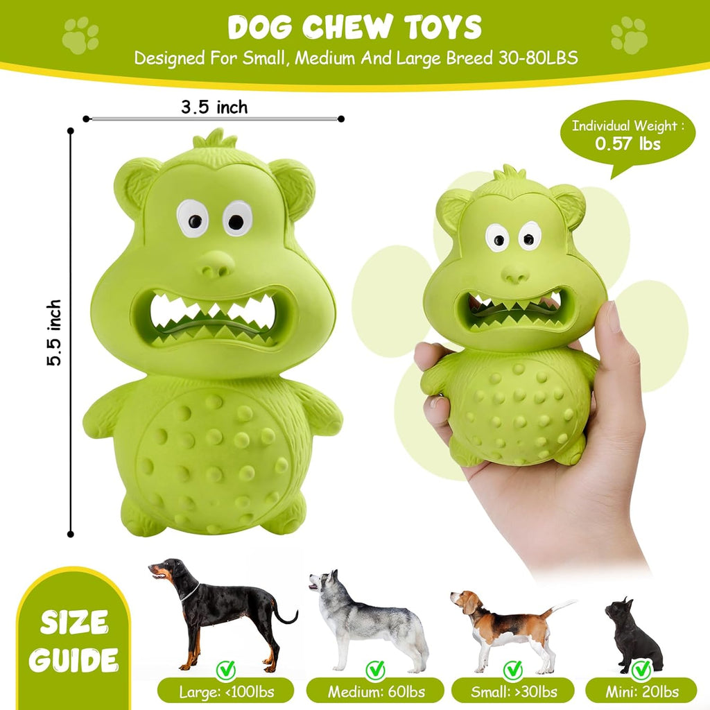 Indestructible Dog Toy for Aggressive Chewers